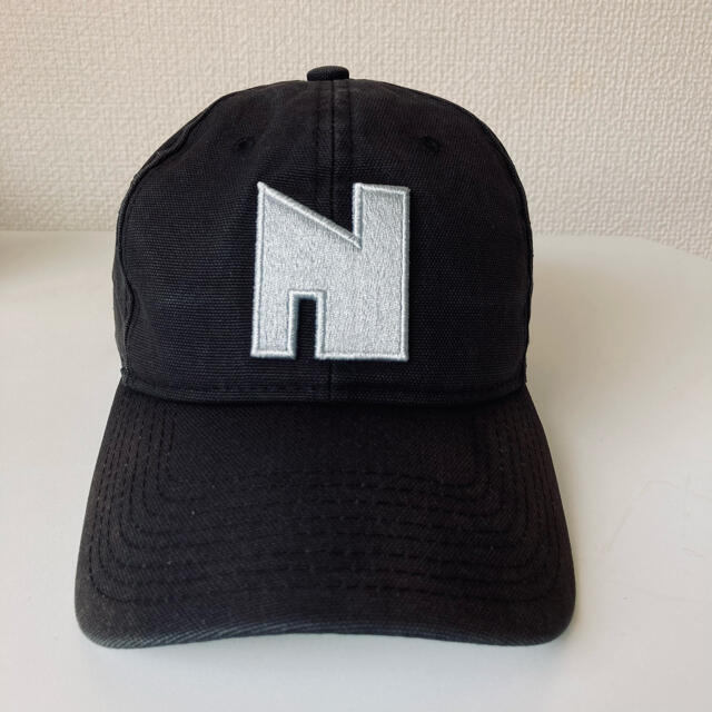 NIKEの'00s NIKE 通称カマボコロゴcap black