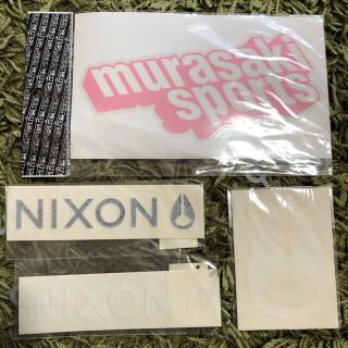 ニクソン(NIXON)のステッカー(スケートボード)