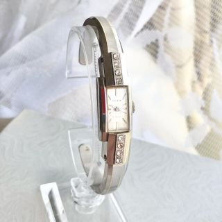 【稼働】美品♡SEIKO セイコー　バングルウォッチ　腕時計腕時計(アナログ)