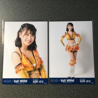 エイチケーティーフォーティーエイト(HKT48)のHKT48 松岡はな AKB48 シュートサイン ヴィレッジヴァンガード(アイドルグッズ)