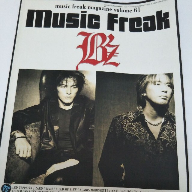 B'z　music freak　稲葉浩志 エンタメ/ホビーのタレントグッズ(ミュージシャン)の商品写真