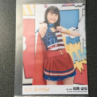 エイチケーティーフォーティーエイト(HKT48)のHKT48 松岡はな AKB48 11月のアンクレット 劇場盤 特典 生写真(アイドルグッズ)