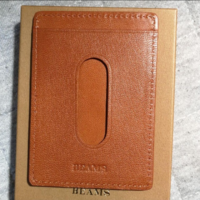 BEAMS(ビームス)のBEAMS 本革 名刺入れのみ レディースのファッション小物(財布)の商品写真