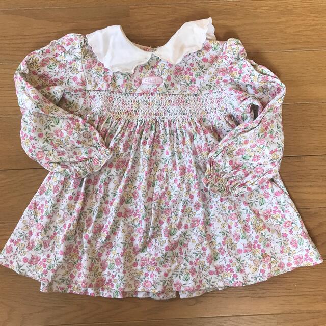 セリーヌ　90 ワンピース キッズ/ベビー/マタニティのキッズ服女の子用(90cm~)(ワンピース)の商品写真