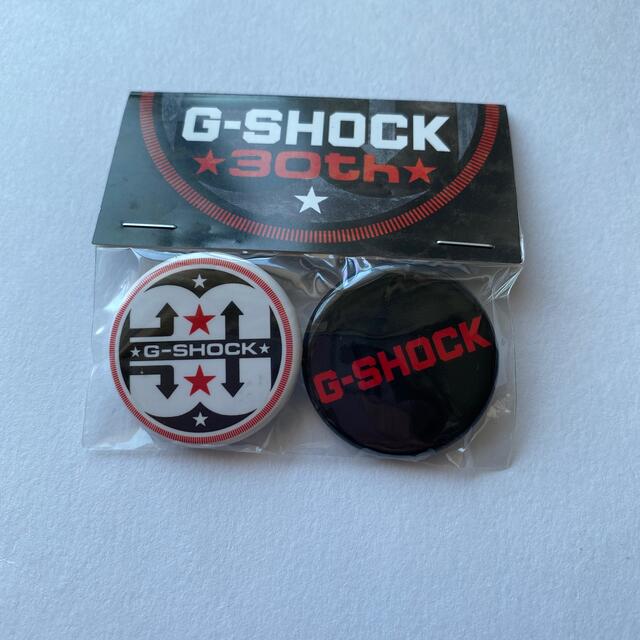 G-SHOCK(ジーショック)のG-SHOCK 30th記念　缶バッジ エンタメ/ホビーのアニメグッズ(バッジ/ピンバッジ)の商品写真