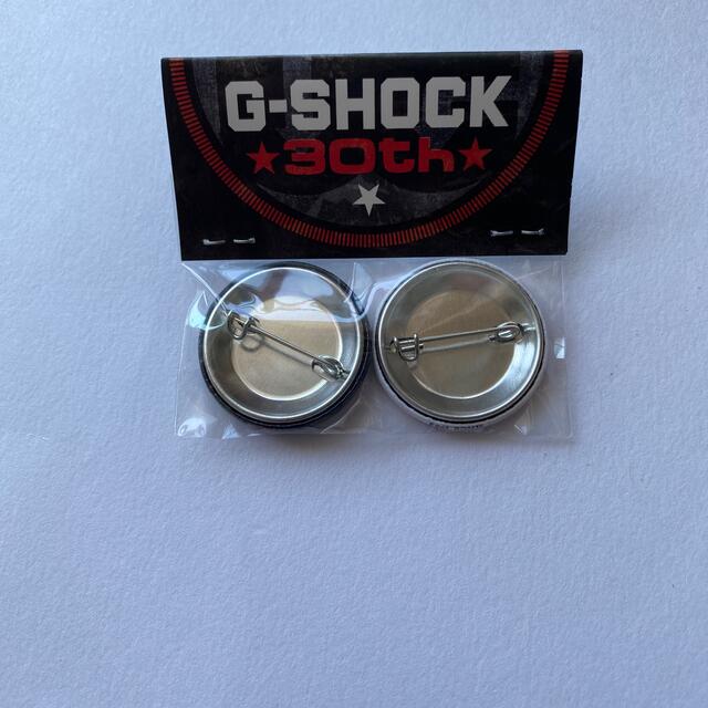 G-SHOCK(ジーショック)のG-SHOCK 30th記念　缶バッジ エンタメ/ホビーのアニメグッズ(バッジ/ピンバッジ)の商品写真