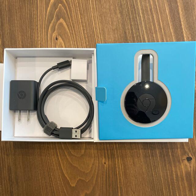 Google(グーグル)のGOOGLE CHROMECAST (2ND GEN) BLACK スマホ/家電/カメラのテレビ/映像機器(その他)の商品写真