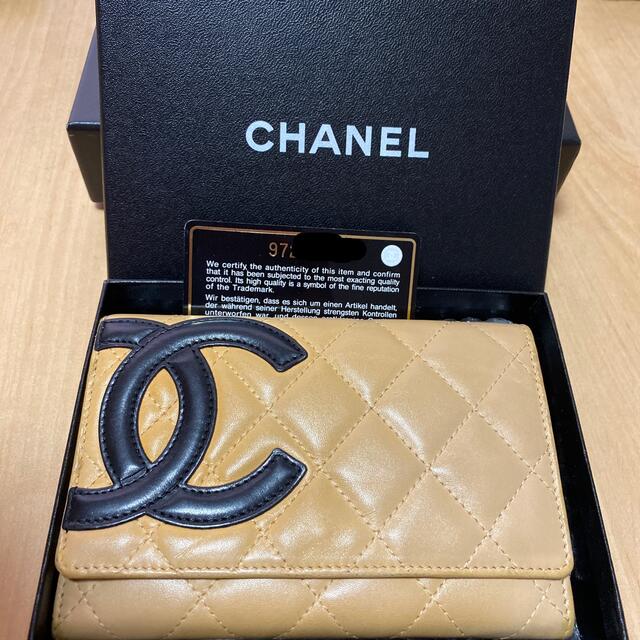 CHANEL 二つ折り財布レディース