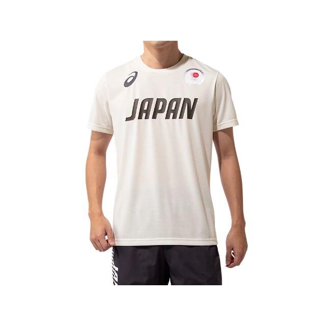 asics(アシックス)の【新品】東京オリンピック応援グッズ　Tシャツ　Mサイズ スポーツ/アウトドアのトレーニング/エクササイズ(その他)の商品写真