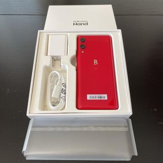 ラクテン(Rakuten)のRakuten Hand（RED）(スマートフォン本体)