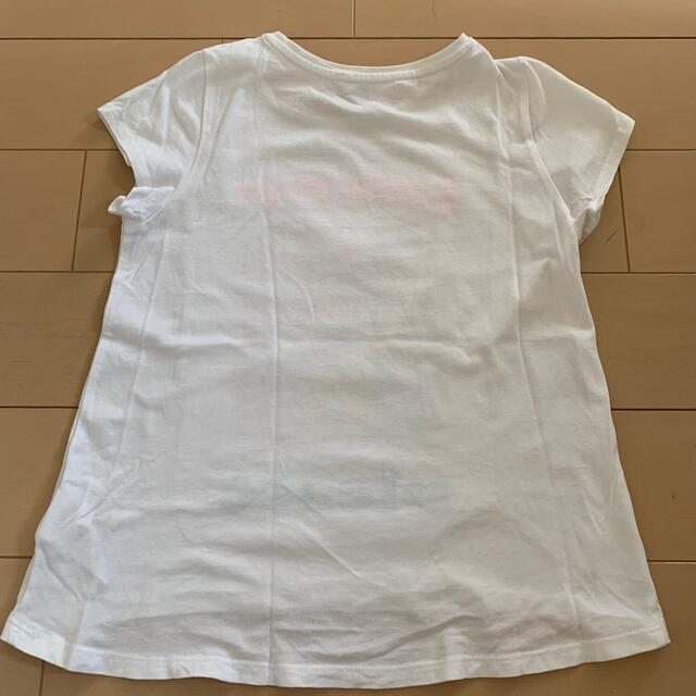 H&M(エイチアンドエム)のH&M122/128 Tシャツ キッズ/ベビー/マタニティのキッズ服女の子用(90cm~)(Tシャツ/カットソー)の商品写真