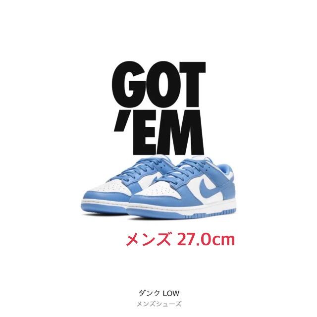 NIKE ダンクLOW靴/シューズ