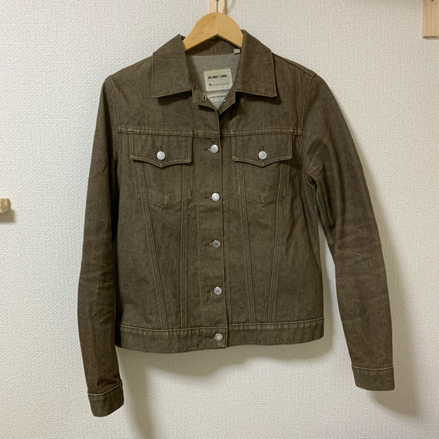 格安人気 LANGヘルムートラング HELMUT レザー×デニムジャケット S 黒 新しいプレセール ヘルムートラング ジャケット(黒) ノーカラージャケット