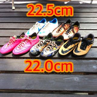 ナイキ(NIKE)の値下げ　NIKE サッカーシューズ　まとめ5足売り　22〜22.5cm(シューズ)