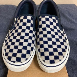 ヴァンズ(VANS)のvans スリッポン 26cm ネイビー/紺(スリッポン/モカシン)