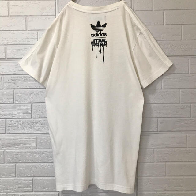 adidas(アディダス)のアディダス Ｔシャツ 白 スター・ウォーズ ストームトルーパー トレフォイル メンズのトップス(Tシャツ/カットソー(半袖/袖なし))の商品写真