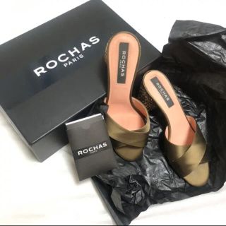 ロシャス(ROCHAS)の【年末SALE】Rochasロシャス ヒールサンダル(サンダル)