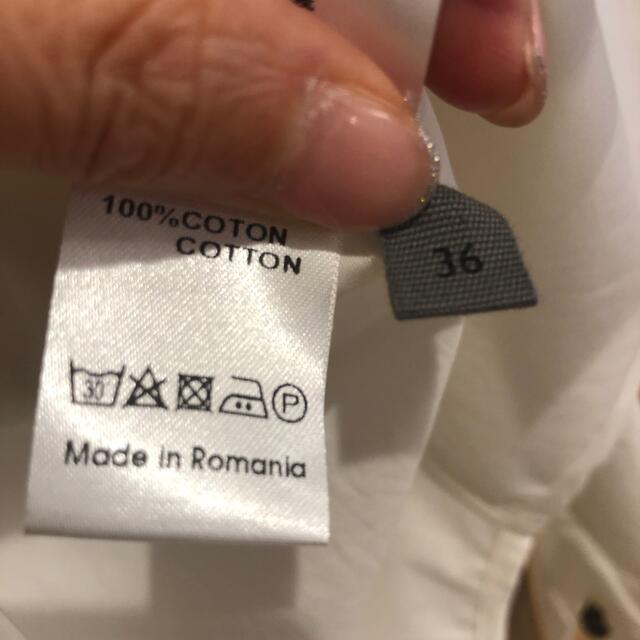 【専用】ロング丈バンドカラーシャツ レディースのトップス(シャツ/ブラウス(長袖/七分))の商品写真