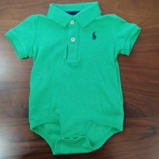 ポロラルフローレン(POLO RALPH LAUREN)のラルフローレン　キッズ　70センチ　※一回着用(ロンパース)