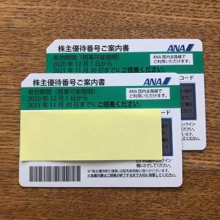 ANA 株主優待券　２枚(その他)