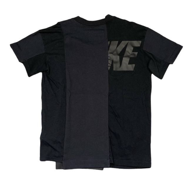 sacai(サカイ)のsacai NIKE ハイブリッドTシャツ ブラック size:XS メンズのトップス(Tシャツ/カットソー(半袖/袖なし))の商品写真