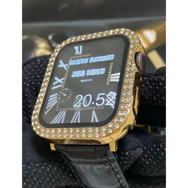 アップルウォッチダイヤカバーベルトセット　 メンズの時計(腕時計(デジタル))の商品写真