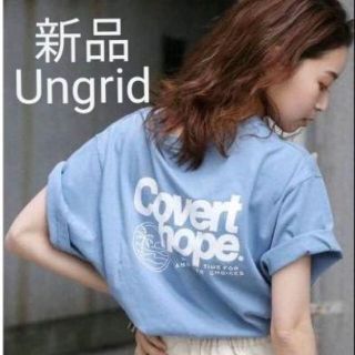 アングリッド(Ungrid)の【chi- -様専用】新Ungrid アングリッド サークルロゴショートTシャツ(Tシャツ(半袖/袖なし))