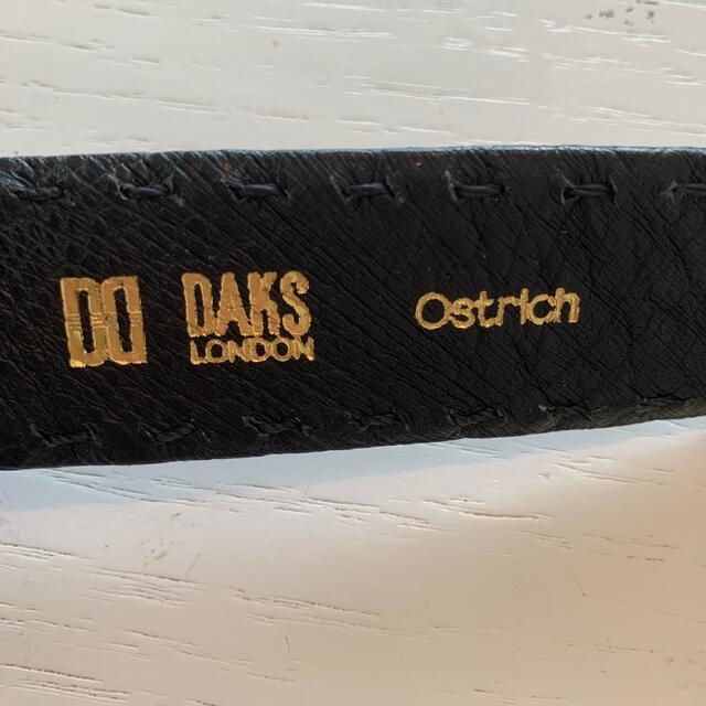 アウター ジャケット お買い得!○DAKS○オーストリッチ革 ベルト