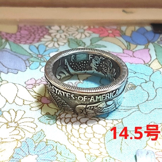 シルバーリング 指輪 14.5号 スターリングシルバー USA メンズのアクセサリー(リング(指輪))の商品写真