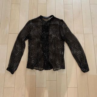 ザラ(ZARA)のZARA  レオパード柄ブラウス(シャツ/ブラウス(長袖/七分))