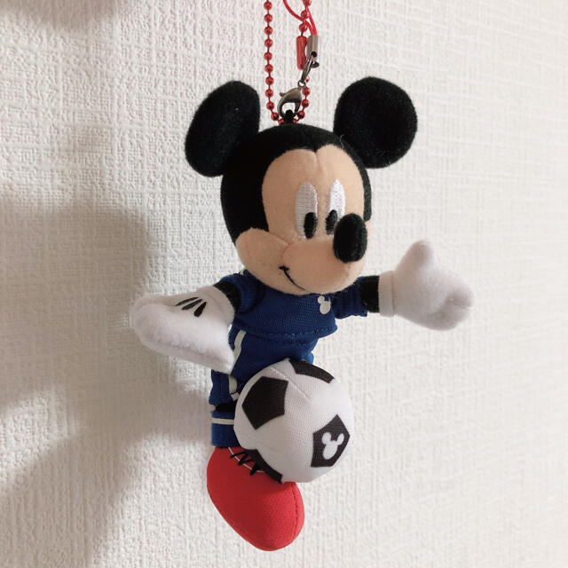 サッカー　ミッキー　ぬいぐるみ