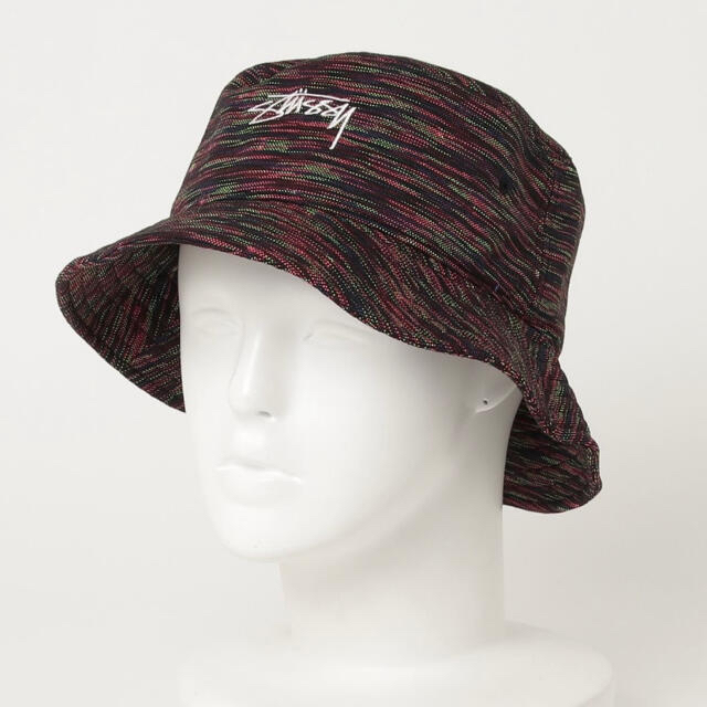 STUSSY(ステューシー)のSTUSSY Multi Color Knit Bucket Hat ハット レディースの帽子(ハット)の商品写真