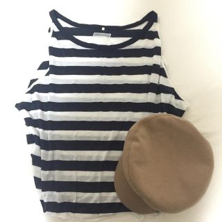 トゥデイフル(TODAYFUL)のBorder Rough Tank TODAYFUL(タンクトップ)