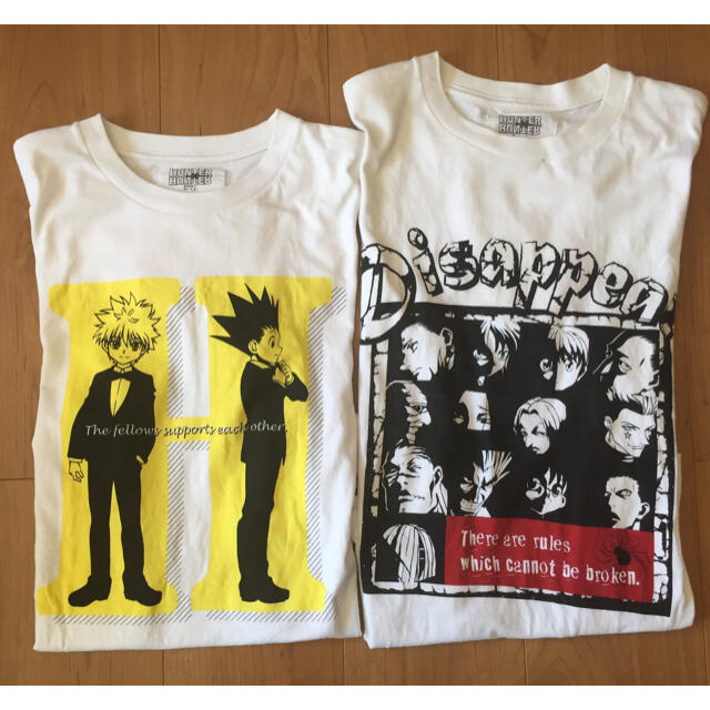 集英社(シュウエイシャ)の★美品★HUNTER×HUNTER★Tシャツ★ゴン★キルア★幻影旅団 メンズのトップス(Tシャツ/カットソー(半袖/袖なし))の商品写真