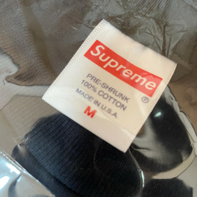 Supreme Cross Box Logo Tee navy ボックスロゴ