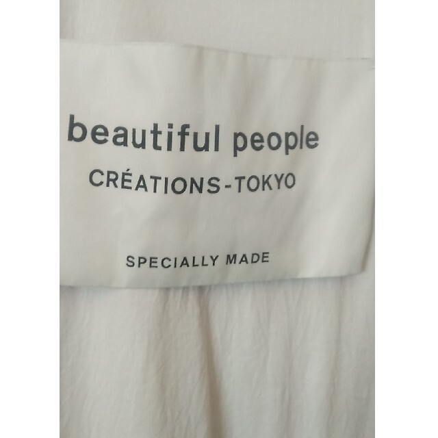 beautiful people(ビューティフルピープル)のbeautifulpeopleLノースリーブŢシャツ レディースのトップス(Tシャツ(半袖/袖なし))の商品写真