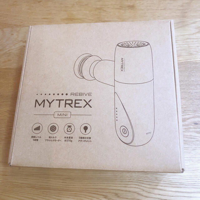 MYTREX REBIVE MINI スマホ/家電/カメラの美容/健康(マッサージ機)の商品写真