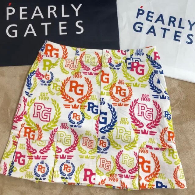 PEARLY GATES(パーリーゲイツ)のパーリーゲイツ　人気完売モデルスカートサイズ00 スポーツ/アウトドアのゴルフ(ウエア)の商品写真