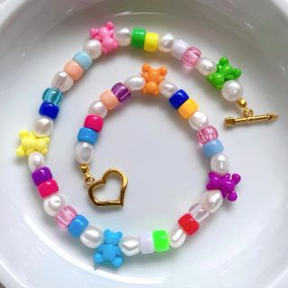 アンダーカバー(UNDERCOVER)の16 handmade necklace “POP COLOR BEARS”(ネックレス)