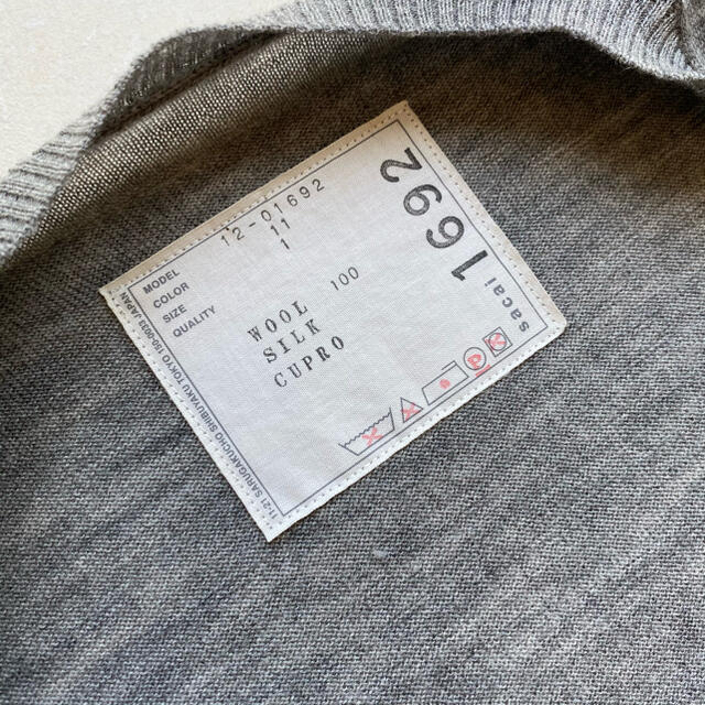 sacai サカイ ドッキングワンピース 3