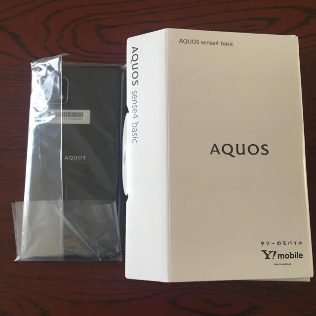 AQUOS(アクオス)のAQUOS sense4 basic スマホ本体、simフリー スマホ/家電/カメラのスマートフォン/携帯電話(スマートフォン本体)の商品写真