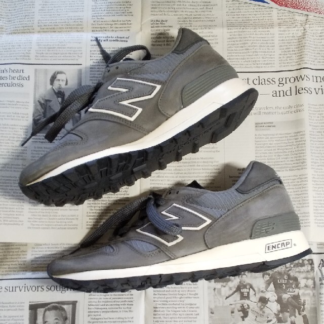 new balance1300スエード×メッシュ