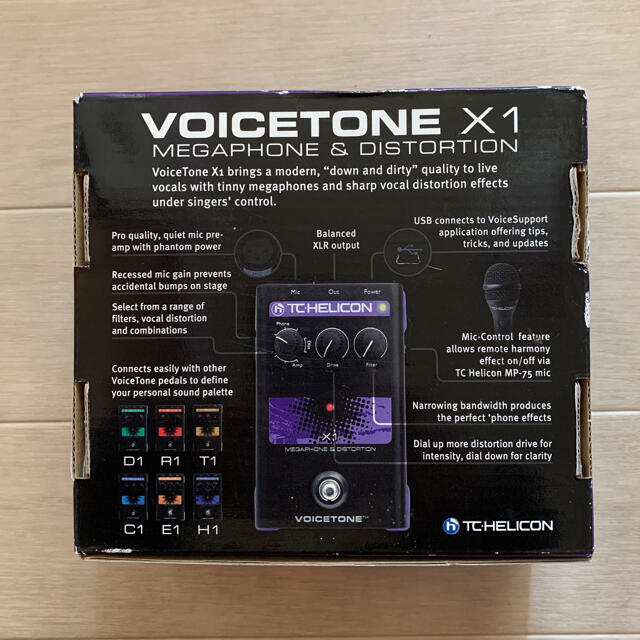 TC HELICON VoiceTone X1 【未使用品】 楽器のレコーディング/PA機器(エフェクター)の商品写真