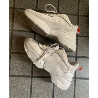 ザラ(ZARA)のZARA＊トラックソールスニーカー(スニーカー)