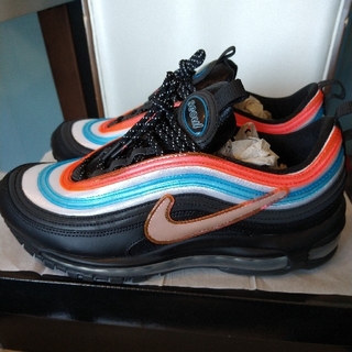 ナイキ(NIKE)のNIKE AIR MAX 97 OA GS NEON SEOUL(スニーカー)