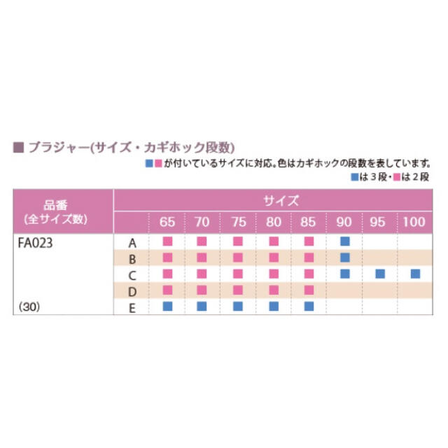 シャルレ(シャルレ)の専門　シャルレブラジャー　FA023 C80 ブラック　Cシリーズ レディースの下着/アンダーウェア(ブラ)の商品写真