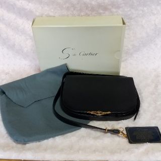 カルティエ(Cartier)のカルティエ ヴィンテージ サファイアライン ショルダーバッグ (ショルダーバッグ)