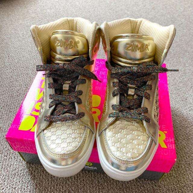 ZUMBA®︎STREET BOSS GOLD METALLIC US7.5