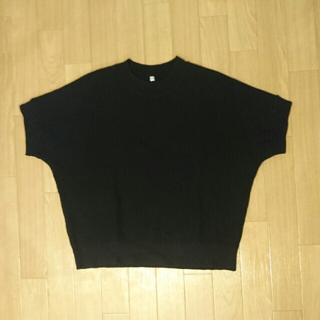 MUJI (無印良品)(ムジルシリョウヒン)の無印良品  半袖セーター レディースのトップス(カットソー(半袖/袖なし))の商品写真