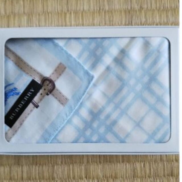 BURBERRY(バーバリー)の新品 BURBERRY バーバリー ハンカチ メンズのファッション小物(ハンカチ/ポケットチーフ)の商品写真